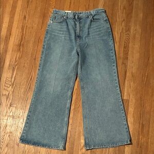 Neukkimpyo Classic Denim Wide Leg Women's Jeans. Says 3X, but they are more a L.